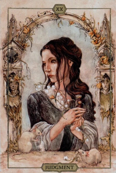 Hush Tarot Card 21 from the Hush Tarot recovered Pinterest gallery