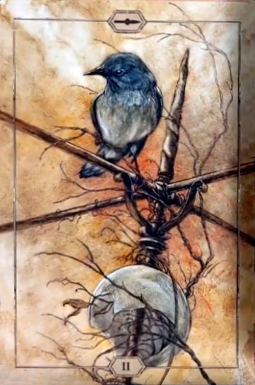 Hush Tarot Card 24 from the Hush Tarot recovered Pinterest gallery