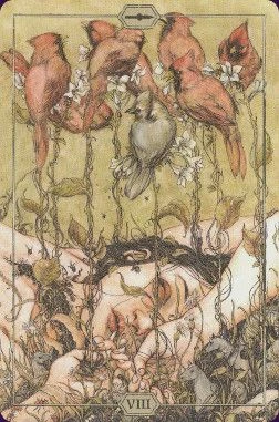 Hush Tarot Card 27 from the Hush Tarot recovered Pinterest gallery