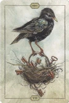 Hush Tarot Card 28 from the Hush Tarot recovered Pinterest gallery