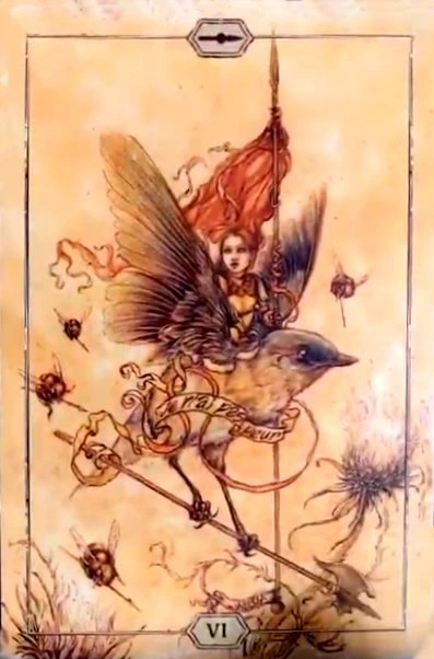 Hush Tarot Card 29 from the Hush Tarot recovered Pinterest gallery