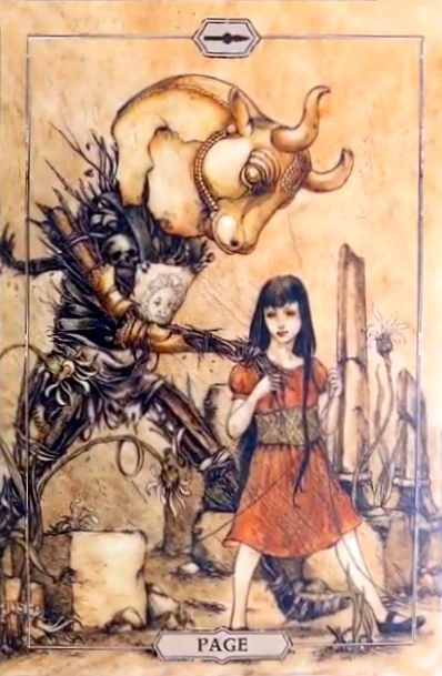 Hush Tarot Card 31 from the Hush Tarot recovered Pinterest gallery