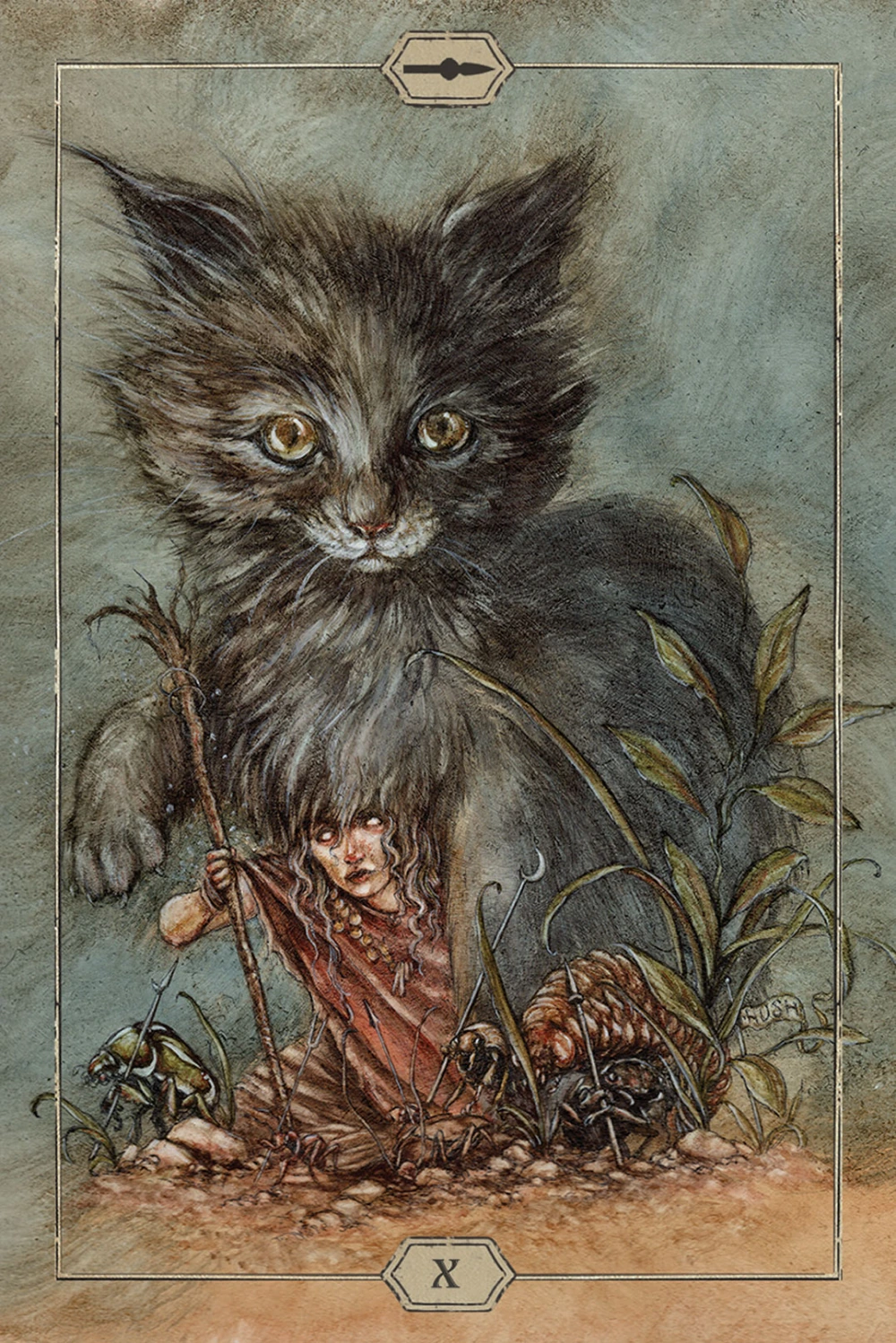 Hush Tarot Card 32 from the Hush Tarot recovered Pinterest gallery