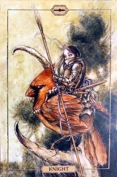 Hush Tarot Card 33 from the Hush Tarot recovered Pinterest gallery