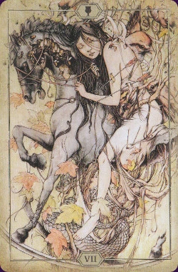 Hush Tarot Card 41 from the Hush Tarot recovered Pinterest gallery