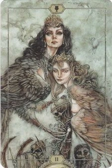 Hush Tarot Card 47 from the Hush Tarot recovered Pinterest gallery