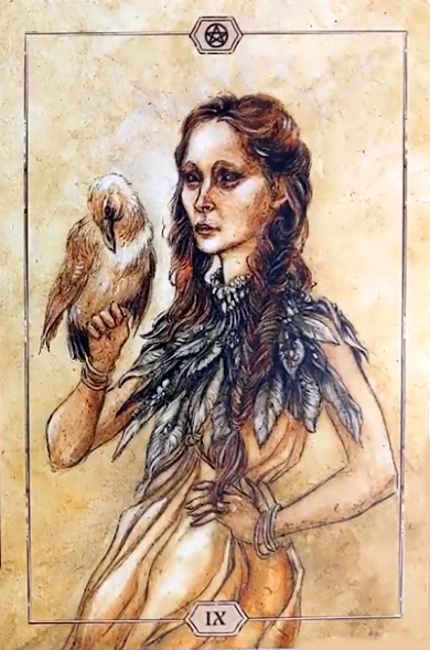Hush Tarot Card 63 from the Hush Tarot recovered Pinterest gallery