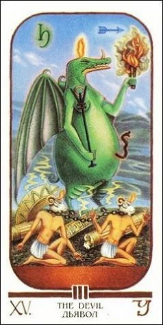 The Devil - Ibis Tarot - Josef Machynka - Tarot Deck Card