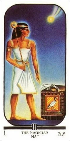 The Magician - Ibis Tarot - Josef Machynka - Tarot Deck Card