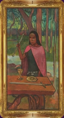 The Magician - Impressionist Tarot - Tarot Deck by Corrine Kenner, Artwork by Arturo Picca