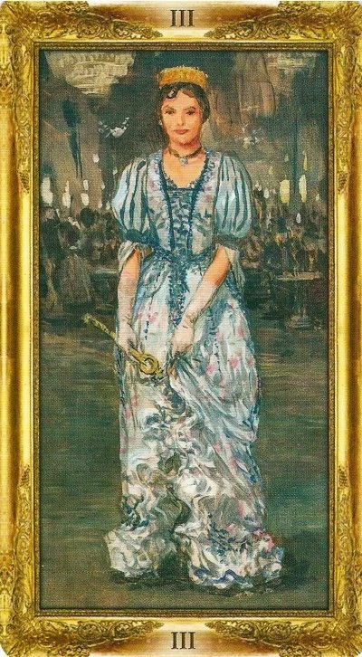 The Empress - Impressionist Tarot - Tarot Deck by Corrine Kenner, Artwork by Arturo Picca