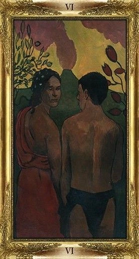 The Lovers - Impressionist Tarot - Tarot Deck by Corrine Kenner, Artwork by Arturo Picca