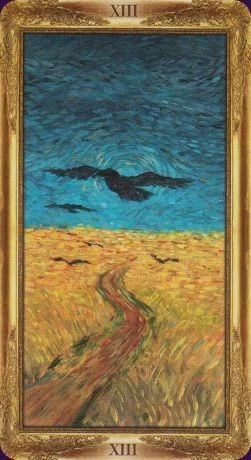 Death - Impressionist Tarot - Tarot Deck by Corrine Kenner, Artwork by Arturo Picca