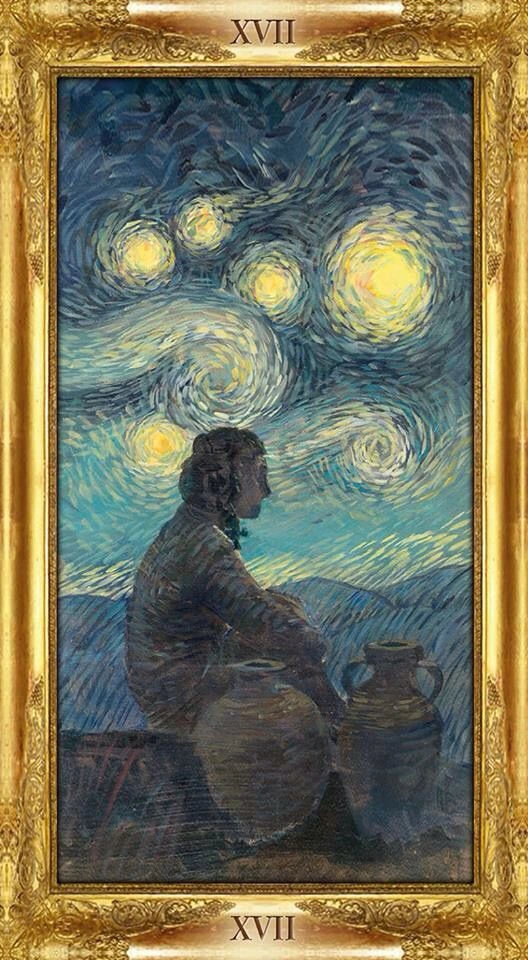 The Star - Impressionist Tarot - Tarot Deck by Corrine Kenner, Artwork by Arturo Picca