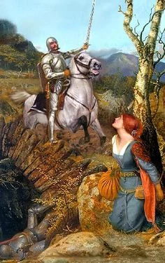 Knight of Swords card from the Infinite Visions Tarot deck