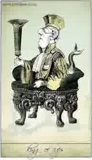 King of Cups card from the Isidore Tarot deck