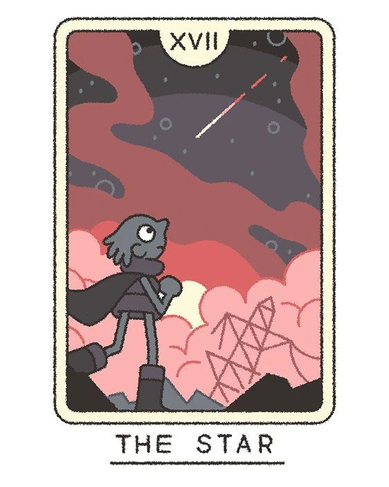 The Star card from the Joe Sparrow Tarot deck