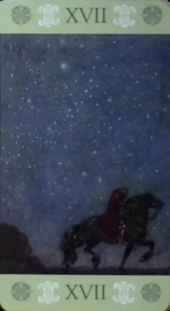 The Star card from the John Bauer Tarot deck