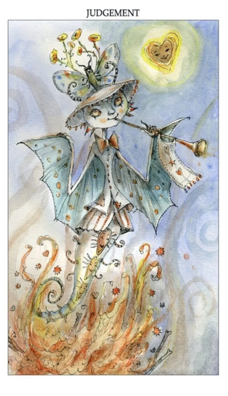 Judgement card from the Joie De Vivre Tarot deck