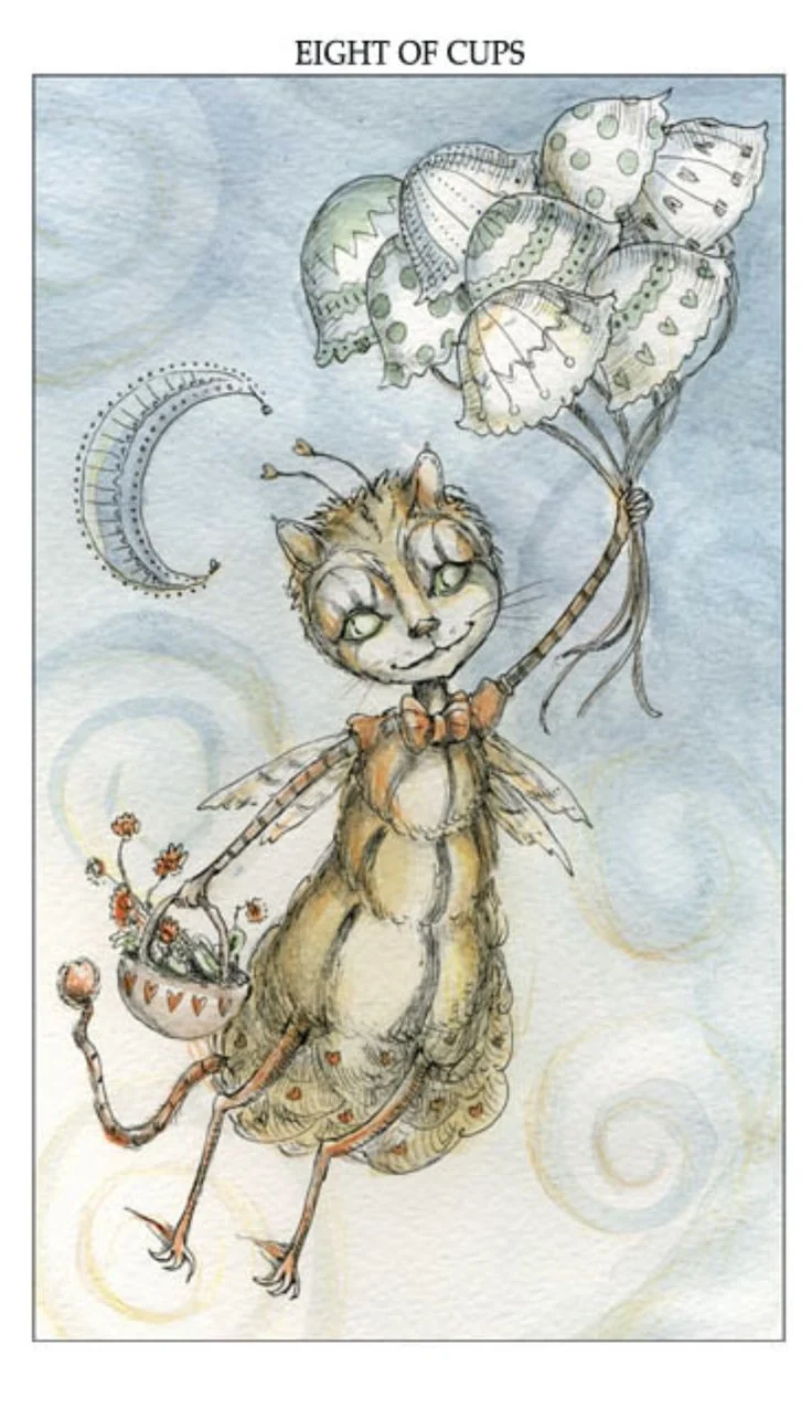 Ten of Cups card from the Joie De Vivre Tarot deck