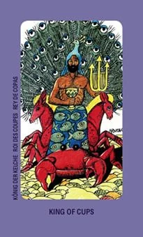 King of Cups from the Jolanda Tarot deck