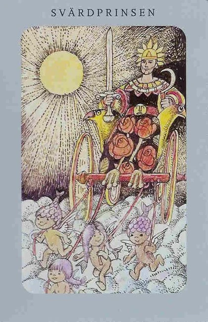 Page of Cups from the Jolanda Tarot deck