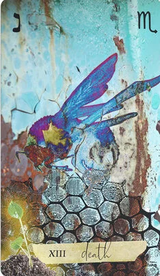 Death card from the Journey Of The Sacred Bee Tarot deck