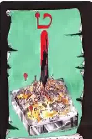 The Hanged Man card from the Kabbalistic Visions Tarot deck