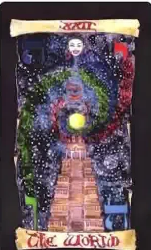 Judgement card from the Kabbalistic Visions Tarot deck