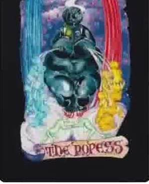Knight of Swords card from the Kabbalistic Visions Tarot deck