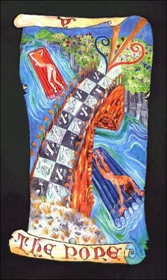 The Pope - Kabbalistic Visions Tarot - Tarot Deck by Marco Marini & Luigi Scapini