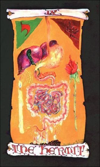 The Hermit - Kabbalistic Visions Tarot - Tarot Deck by Marco Marini & Luigi Scapini