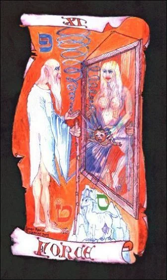 Force - Kabbalistic Visions Tarot - Tarot Deck by Marco Marini & Luigi Scapini