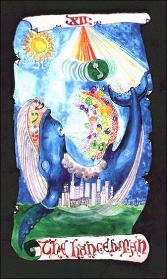 The Hanged Man - Kabbalistic Visions Tarot - Tarot Deck by Marco Marini & Luigi Scapini