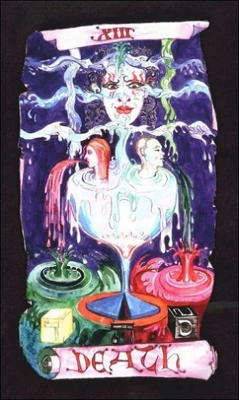 Death - Kabbalistic Visions Tarot - Tarot Deck by Marco Marini & Luigi Scapini