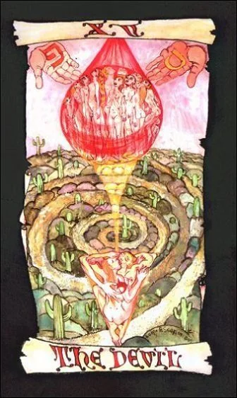 The Devil - Kabbalistic Visions Tarot - Tarot Deck by Marco Marini & Luigi Scapini