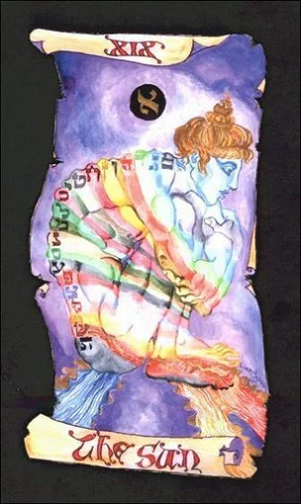 The Sun - Kabbalistic Visions Tarot - Tarot Deck by Marco Marini & Luigi Scapini