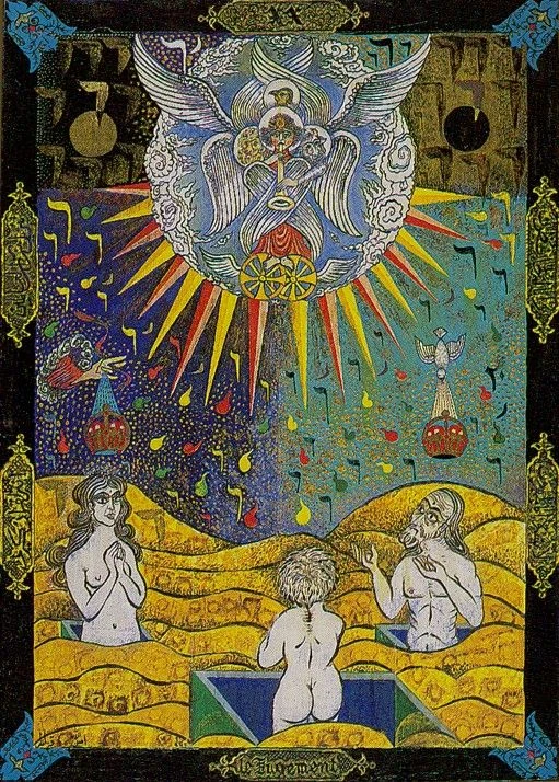 Judgement card from the Kazanlar Tarot deck
