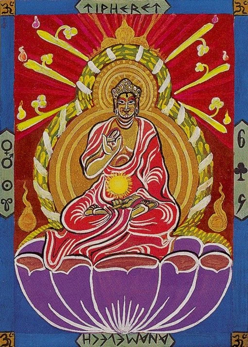 Six of Wands card from the Kazanlar Tarot deck