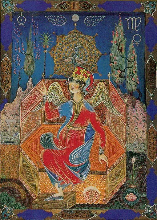 Temperance card from the Kazanlar Tarot deck