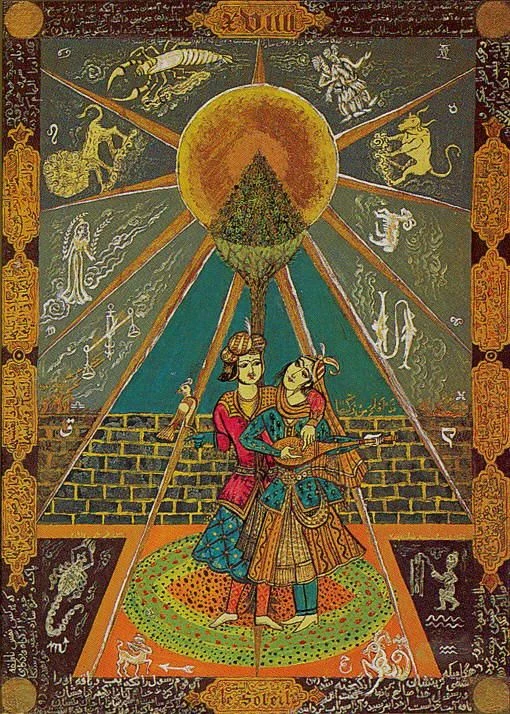 Kazanlar Tarot Review 81 The Sun from the Kazanlar Tarot