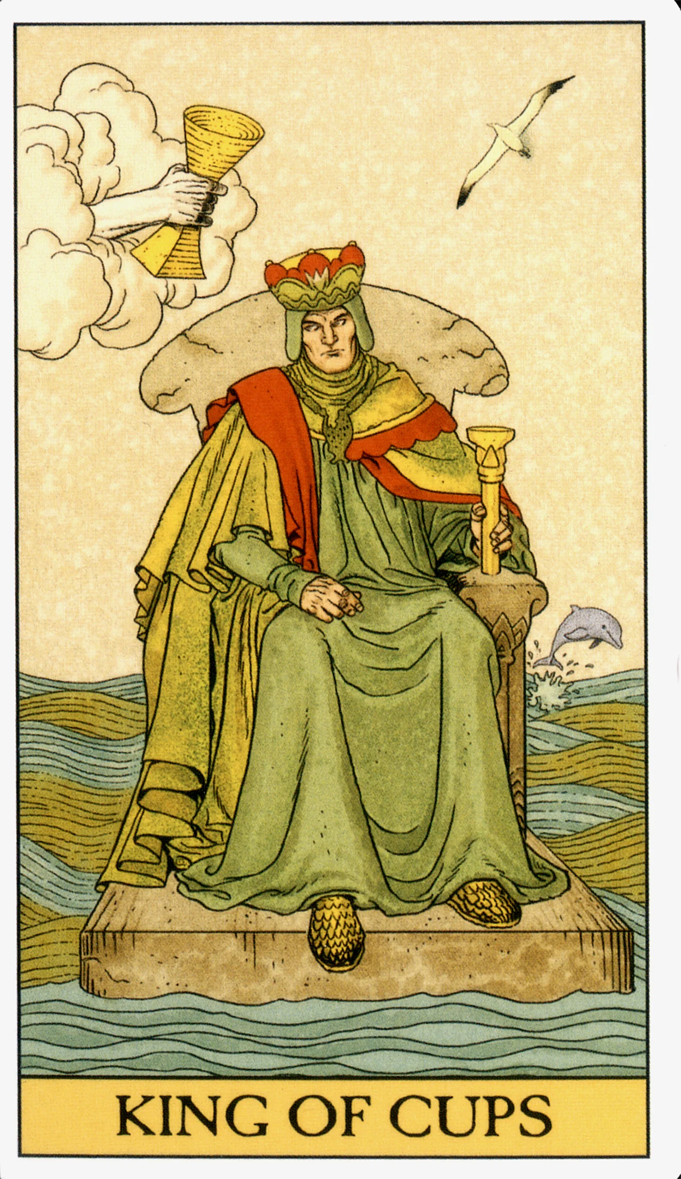 King of Cups — Before Tarot by Lo Scarabeo King of Cups card from the Before Tarot deck by Lo Scarabeo