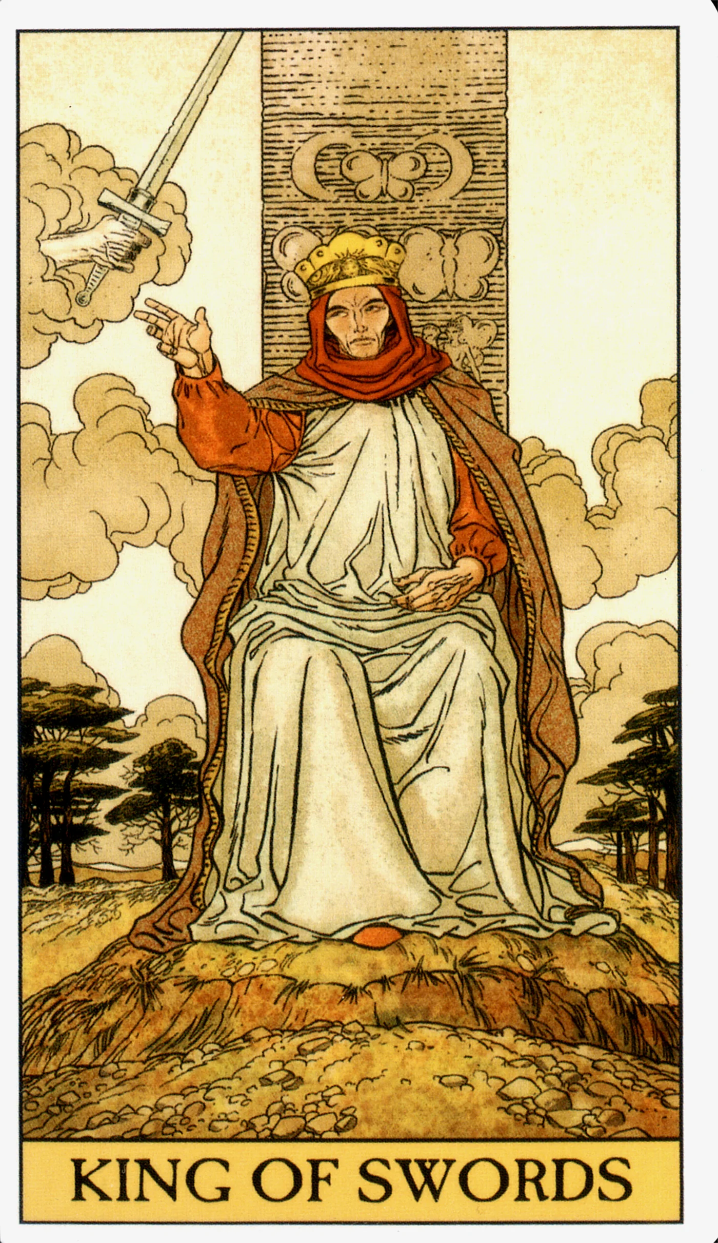 King of Swords — Before Tarot by Lo Scarabeo King of Swords card from the Before Tarot deck by Lo Scarabeo