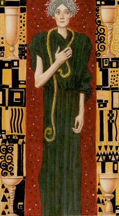 Four of Cups - Klimt Tarot - Tarot Deck by A. A. Atanassov