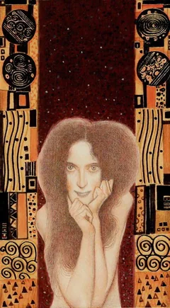 Four of Pentacles - Klimt Tarot - Tarot Deck by A. A. Atanassov