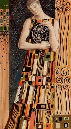 Page of Pentacles - Klimt Tarot - Tarot Deck by A. A. Atanassov