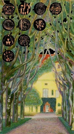 Ten of Pentacles - Klimt Tarot - Tarot Deck by A. A. Atanassov