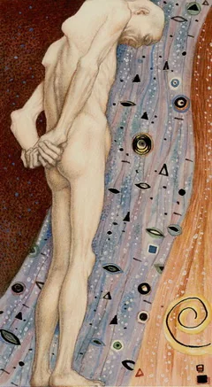The Hermit - Klimt Tarot - Tarot Deck by A. A. Atanassov