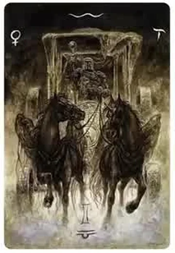 Labyrinth Tarot Video Card 05 recovered from the TarotFans Labyrinth Tarot walkthrough