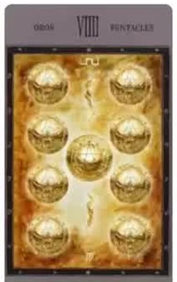 Labyrinth Tarot Video Card 10 recovered from the TarotFans Labyrinth Tarot walkthrough